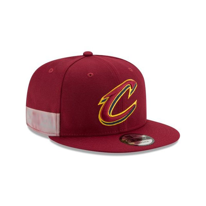 NBA Cleveland Cavaliers Clear Feature 9Fifty Snapback (XYC0494) - Red New Era Caps